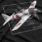 A6M Zero Japanese WWII Fighter Plane T-Shirt