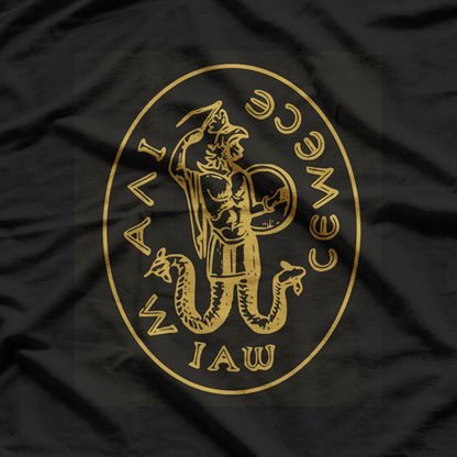 Abraxas Gnostic God Talisman Templar Symbol T-Shirt