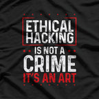 Cyber Security Art – Digital Tech Hacker Programmer Code Design T-Shirt