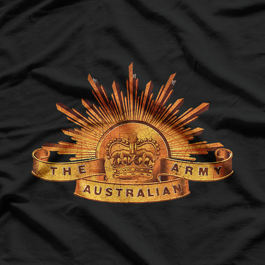Australian Army Forces Inspired Military Graphic T-Shirt