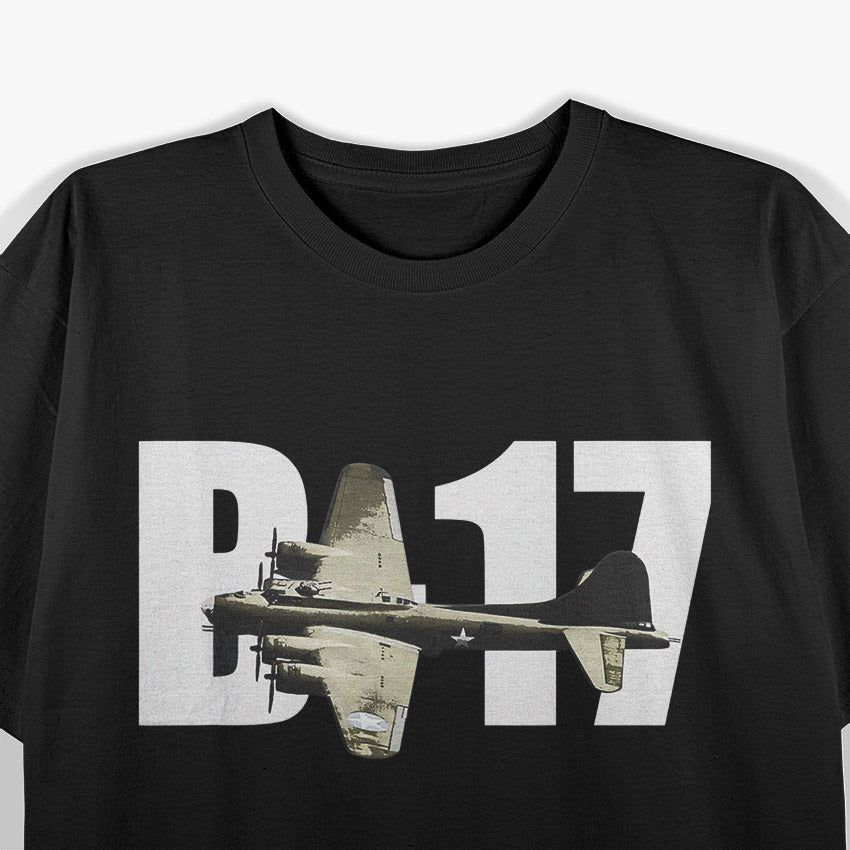 B-17 WWII: The Flying Fortress Legacy T-Shirt