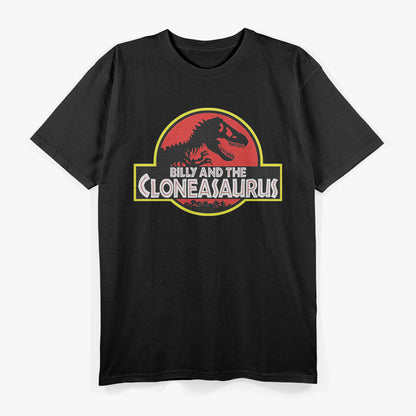 Retro Parody – Billy and the Cloneasaurus Humor T-Shirt