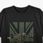 British Army Veteran – UK Flag Military T-Shirt