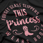 Cute Princess Cowboy Boots Western Rodeo Cowgirl Country T-Shirt