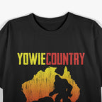Bigfoot Country Funny Cryptid Design T-Shirt