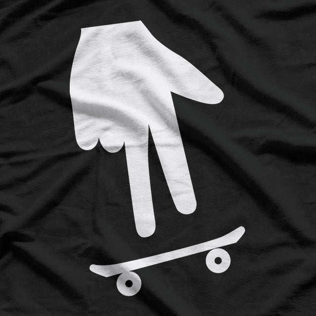 Finger - Skateboarding T-Shirt