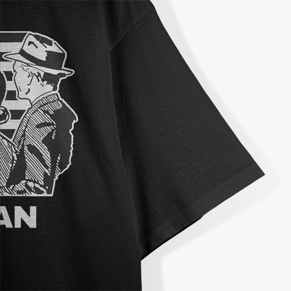 Hail Satan with Satanic Flag Dark Occult Satanism T-Shirt