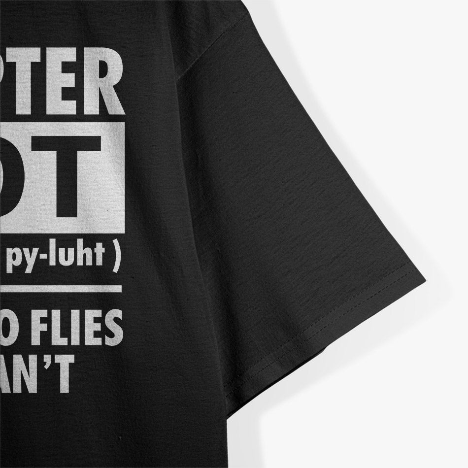 Helicopter Pilot – Aviation Rotorcraft Flight Crew T-Shirt