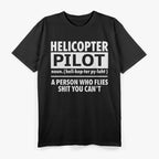 Helicopter Pilot – Aviation Rotorcraft Flight Crew T-Shirt