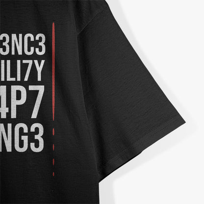 Intelligence Is the Ability to Adapt Smart People Quote T-Shirt