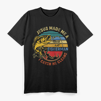 Jesus Said Follow Me – Fisher of Men Bible T-Shirt
