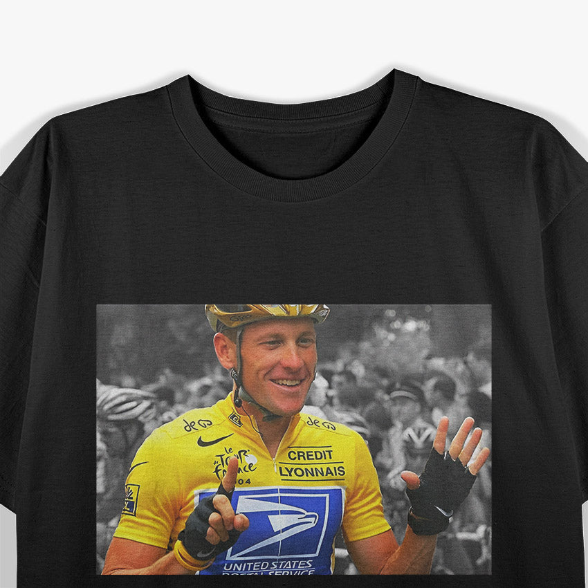 Cycling Legend – Graphic Tee Retro Bike Rider T-Shirt