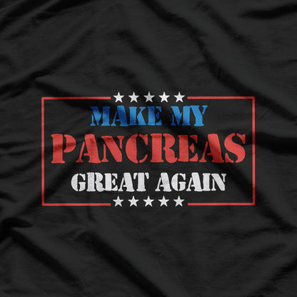 Funny Diabetes Awareness Support Pancreas Health T-Shirt