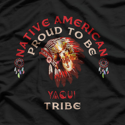 Native American Pride Tribal Heritage Inspired Graphic T-Shirt
