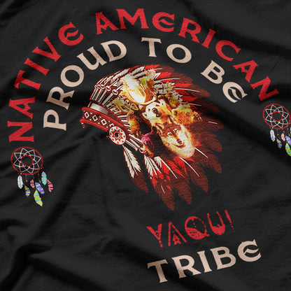Native American Pride Tribal Heritage Inspired Graphic T-Shirt