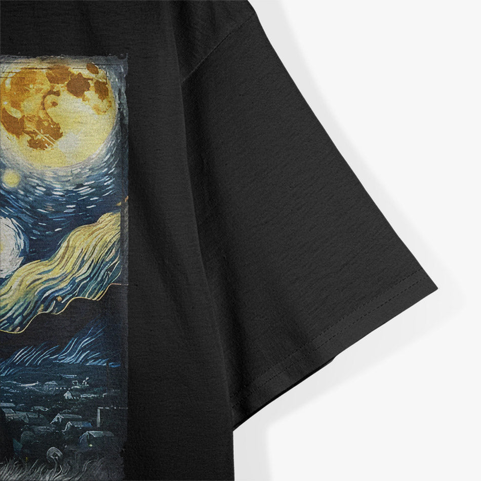 Fluffy Pomeranian Dog Wall Art Print T-Shirt