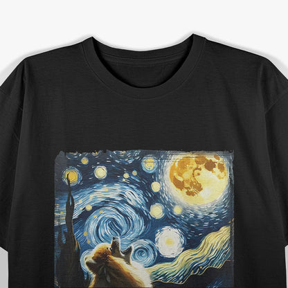 Fluffy Pomeranian Dog Wall Art Print T-Shirt