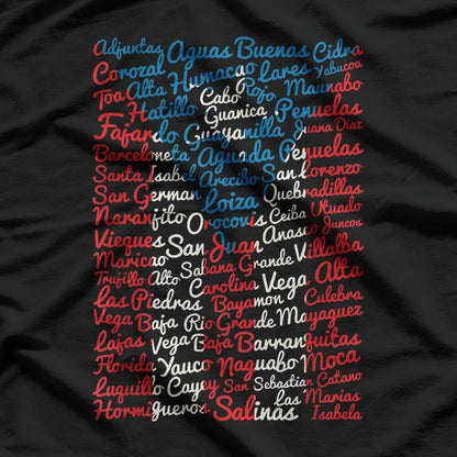 Puerto Rico Flag Vintage Heritage Island Pride Graphic T-Shirt