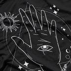 Spiritual Mystical Symbol All Seeing Eye Hamsa Hand T-Shirt