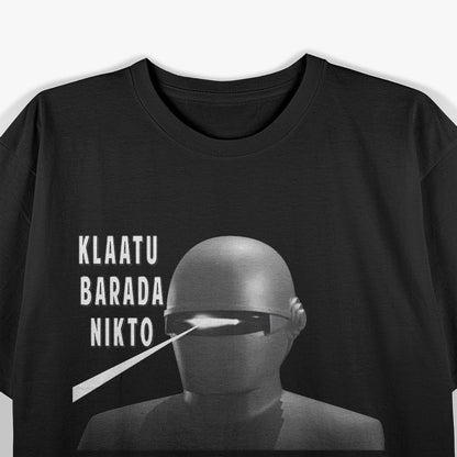 Retro Robot Sci-Fi Classic Vintage Alien Invasion Graphic T-Shirt