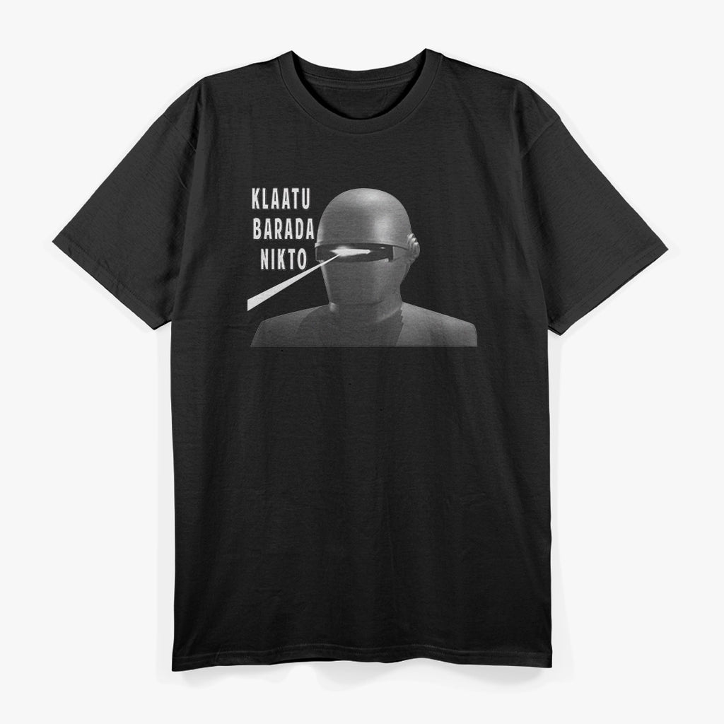 Retro Robot Sci-Fi Classic Vintage Alien Invasion Graphic T-Shirt
