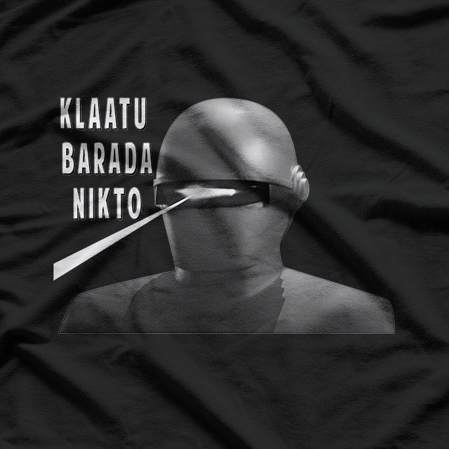 Retro Robot Sci-Fi Classic Vintage Alien Invasion Graphic T-Shirt