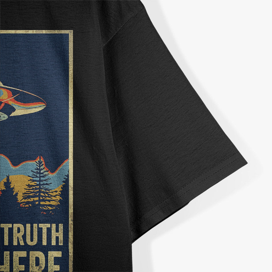 Mystery From the Stars – UFO Alien Encounter Love T-Shirt