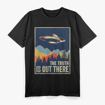 Mystery From the Stars – UFO Alien Encounter Love T-Shirt
