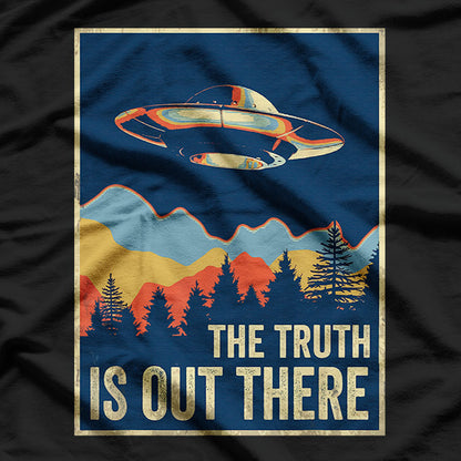 Mystery From the Stars – UFO Alien Encounter Love T-Shirt