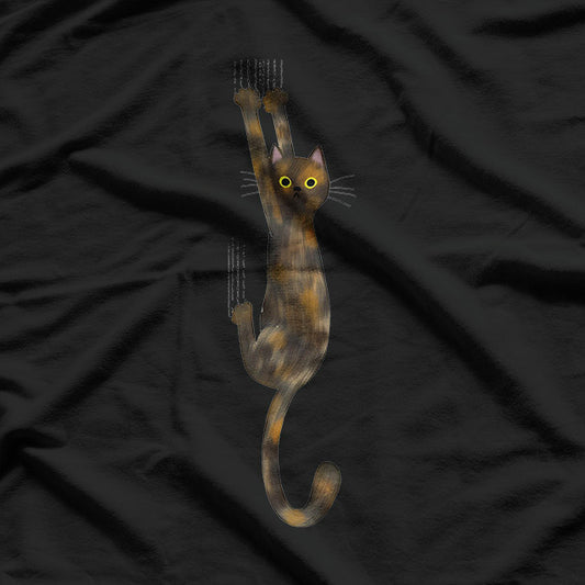 Tortoise Shell Cat Hanging T-Shirt