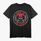 Trucking Funny King Of The Roads Trucker Road Truck Driver T-Shirt