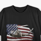 UH-1 UH1 Huey Military Helicopter Pilot Veteran Gift T-Shirt