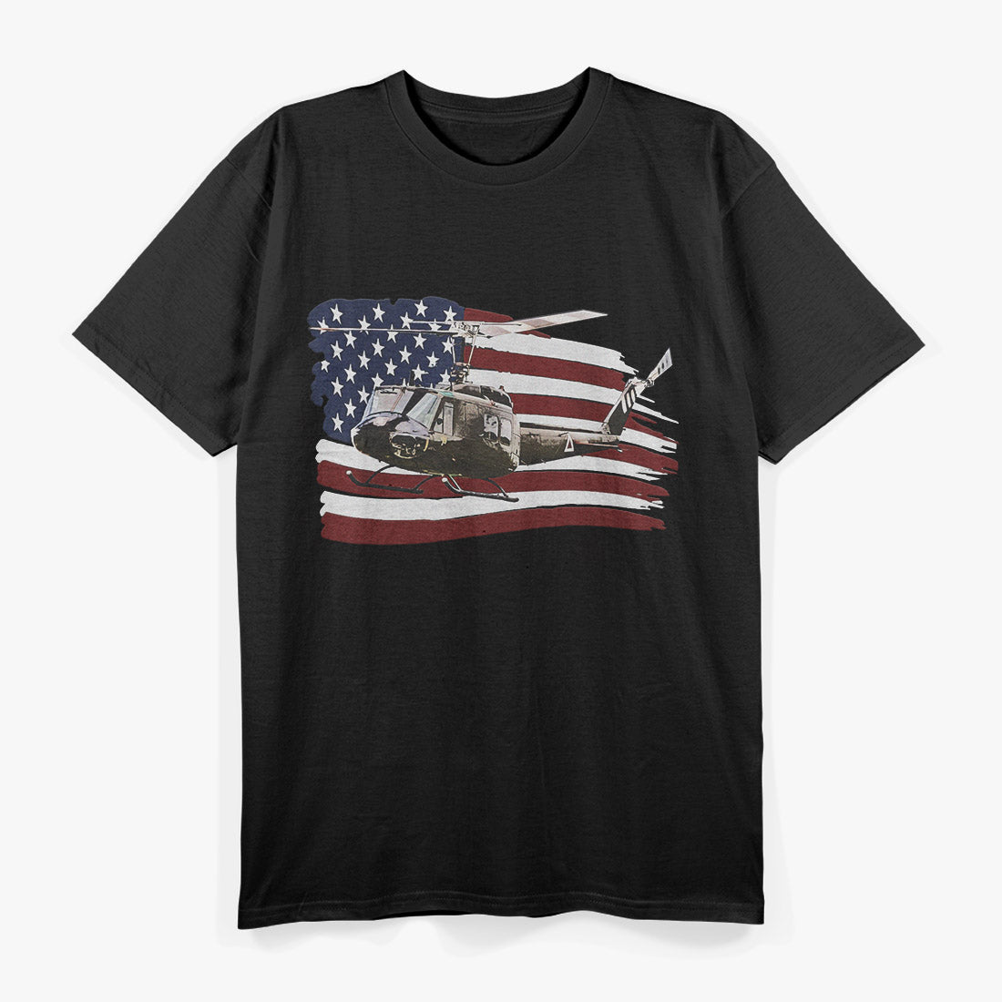 UH-1 UH1 Huey Military Helicopter Pilot Veteran Gift T-Shirt