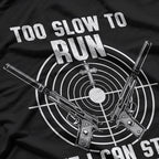 Funny Old Guy – Too Old to Fight, Too Slow to Run T-Shirt