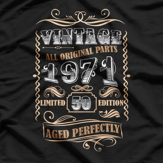 All Original Parts Funny Vintage Aged T-Shirt