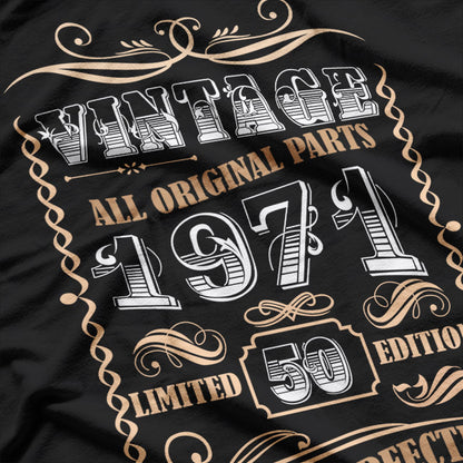 All Original Parts Funny Vintage Aged T-Shirt