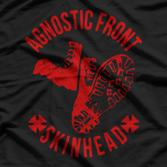 Agnostic Front Skinhead Punk Rock Tribute T-Shirt