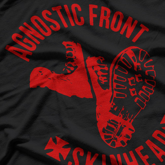 Agnostic Front Skinhead Punk Rock Tribute T-Shirt