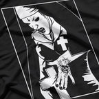 Angry Nun Tattoos Unholy Rebel T-Shirt