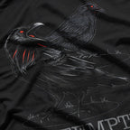 Attempted Murder – Two Crows Funny Raven Bird Pun Humor T-Shirt