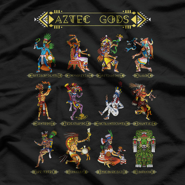 Aztec Gods & Ancient Maya T-Shirt