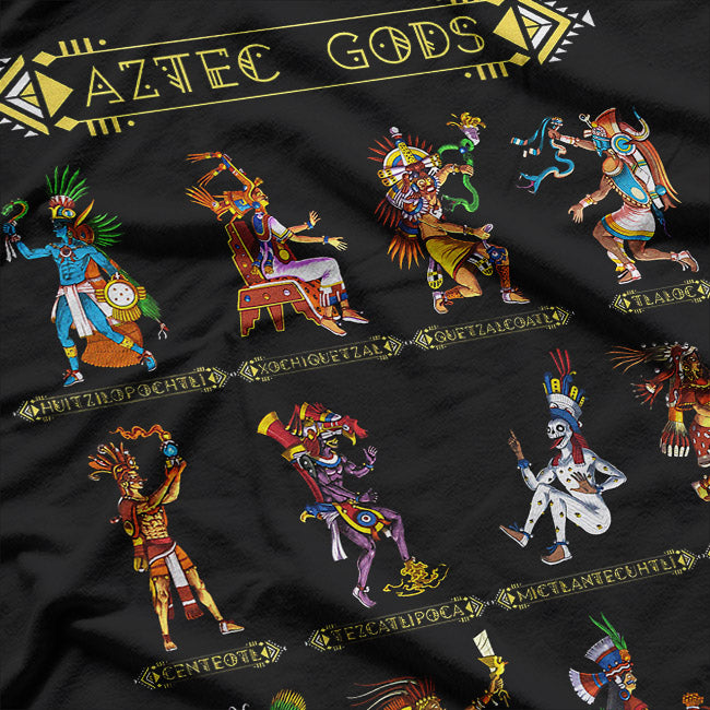Aztec Gods & Ancient Maya T-Shirt