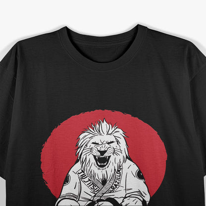 Brazilian Jiu Jitsu Lion Martial Arts T-Shirt
