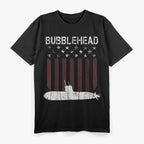 Bubblehead Submarine Veteran – Deep Sea Navy T-Shirt