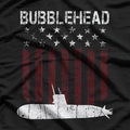 Bubblehead Submarine Veteran – Deep Sea Navy T-Shirt