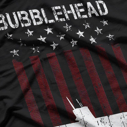 Bubblehead Submarine Veteran – Deep Sea Navy T-Shirt