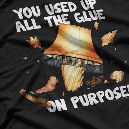 Used Up All the Glue - Christmas Story Humor T-Shirt