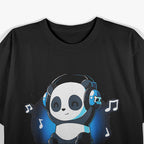 Cute DJ Panda - Music Lover’s Fun T-Shirt