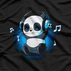 Cute DJ Panda - Music Lover’s Fun T-Shirt