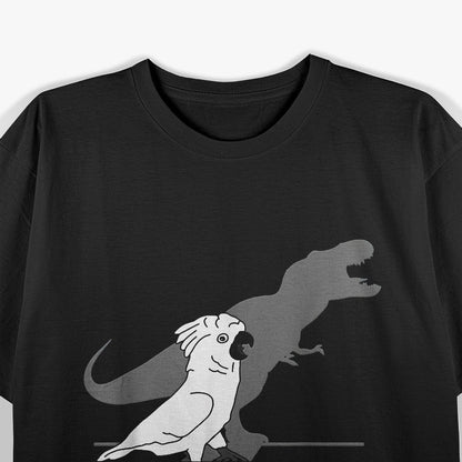 Screaming Bird Memes - Funny T-Rex Twist T-Shirt